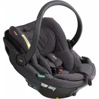 BeSafe Go Beyond 2 Babyschale inkl. Beyond Basis, Dark Grey Mélange