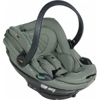 BeSafe Go Beyond 2 Babyschale inkl. Beyond Basis, Meadow Green Soft Breeze
