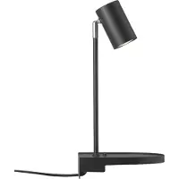 Nordlux Design Wandlampe Cody, schwarz, für Schlafzimmer, Metall, Modern, Wandleuchte, Wandlampe Innen