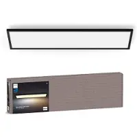 Philips Hue Aurelle White Ambiance - Schwarz - Rechteckig