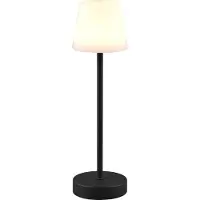TRIO Tischleuchte MARTINEZ 39cm Schwarz