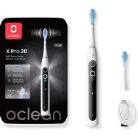 Oclean X Pro 20, Erwachsener, Schallzahnbürste, Weiß, 84000 Bewegungen pro Minute, IPX7, Akku