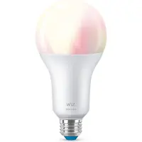Wiz Lampe 150W A80 E27, Intelligentes Leuchtmittel, Wi-Fi/Bluetooth, Bernstein, LED, E27, A80