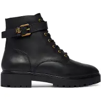 Lauren-ftw Schnürschuhe Allyson Logo Bo Bte 802P12046001 Schwarz 40