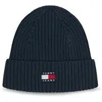 Tommy Hilfiger Beanie "TJM HERITAGE CORE" Rippstrick, Umschlag, normale Passform