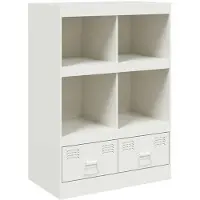 Helloshop26 - Buffet Sideboard Kommode Kleiderschrank Aufbewahrungsmöbel Organizer Küche Wohnzimmer Lounge hoch 67 x 39 x 95 cm 02_0032477