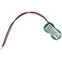 AccuCell Backup Battery CMOS passend für Toshiba Tecra M9, NiMH 2,4Volt