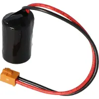 AccuCell CPM2A-BAT01 Batterie passend für die Batterie Omron CJ1, CPM2A, CQM1H, NS7 mit Stecker braun