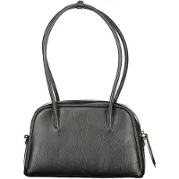 Coccinelle Paki Handtasche schwarz genarbtes Leder