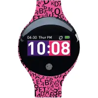 Atlanta 9722/17 Fitnesstracker, Smartwatch, Pink / Schwarz