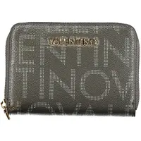 Valentino Elegante Damenbrieftasche in Schwarz mit Eco-Details und Reißverschluss