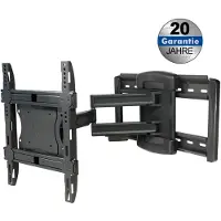 Transmedia MyWall Premium P1-1L - Wandhalterung de für Flachbildfernseher dede 58 bis 107 cm (23" bis 42"), schwarz