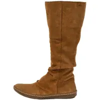 El naturalista für Damen. 253132550005_023 Lederstiefel N5313 Korallenbraun (40), Wohnung, Reißverschluss, Lässig, Kunstleder