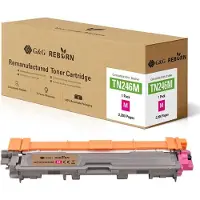 G&G Toner ersetzt Brother TN-246M Kompatibel Magenta 2200 Seiten Reborn remanuf