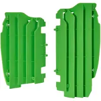 Polisport Kühlerverschlussdeckel (Gitter - Satz) Für Kawasaki Kx 450F '12-'15 Farbe Grün