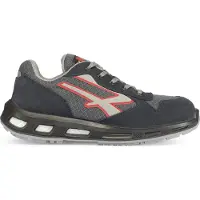 U Power Red Lion Active, Unisex-Sicherheitsschuhe, leichte, flexible, durchtrittsichere Lederturnschuhe, mit Infinergy-Einsatz, mit Aluminium-Zehenkappen - Blue 35