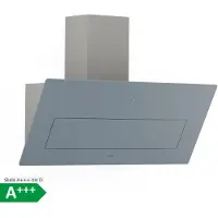 Klarstein SleekAir Dunstabzugshaube - 90 cm Kopffreihaube, 718 m³/h, A++ , Touch-Bedienung, LED-Beleuchtung 2700-6500 K, Duale Belüftung, Edelstahl