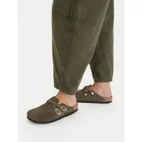 Birkenstock Pantoletten Blair D-Buckle 1033158 Dunkelgrün 37