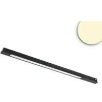 ISOLED Track48 Leuchte Mini Linear, schwarz, 42cm, 10W, prismatisch, 48V DC, 3000K, CRI90, Line