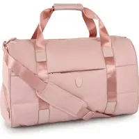 Heys Reisetasche "The Puffer Duffle Bag" Weekender Duffle Bag Schuhfach Aufstecksystem