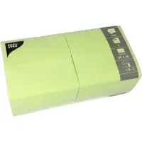 Papstar 87227 Papierserviette Seidenpapier Limette (e)