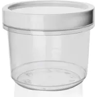 Hobby Life Pojemnik kuchenny OKRĄGŁY do żywności z pokrywką uszczelką zakręcany 940 ml