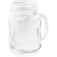 WAS Germany - Trinkglas mit Henkel Caro Set 6-teilig, 0,45 ltr., 10,7 x 7,7 x 13,3 cm, Glas