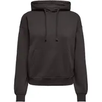ONLY Sweatshirt "Sweatshirt ONLBEST HOOD SWEAT 1er Pack", Damen, Gr. S, braun (dunkelbraun), Obermaterial: 65% Polyester PES. 35% Baumwolle CO., Sweatshirts Sweatshirt