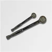 Honiton Robuste Umschaltknarre aus Chrom-Vanadium-Stahl mit 3/8 Zoll Antrieb, 45 Zähnen und 140 mm Länge