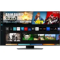Samsung TQ75Q80CAT, 190,5 cm (75"), 3840 x 2160 Pixel, QLED, Smart-TV, WLAN, Silber