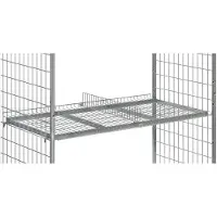 Fetra Trenngitter für Drahtgitterboden mit Ladeflächenbreite 610 mm