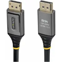 StarTech.com .com DP21V-2M-DP54-CABLE, 2 m, DisplayPort, DisplayPort, Mâle, Mâle, 15360 x 8640 pixels