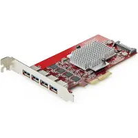 StarTech.com USB-Adapter - PCIe 3.0 x4 Low-Profile