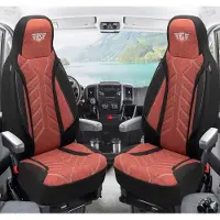 BREMER SITZBEZÜGE Wohnmobil Sitzbezüge & Schonbezüge für Fiat Ducato Citroen Jumper Peugeot Boxer | Passgenaue Vordersitzbezüge | Teilintegriert, Kastenwagen & Alkoven | Sitzbezug Fahrer & Beifahrersitz
