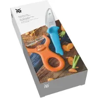 WMF Kindermesser Schäler Kinderkoch Set 2tlg ab 6Jahren WillyMiaFred Kunststoff
