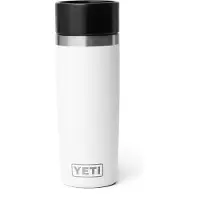 Yeti Rambler Travel Bottle 16oz Commuter Cap, White, Reiseflasche mit Drehverschluss, 473 ml