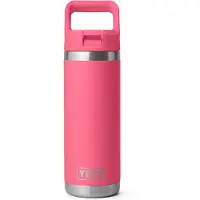 Yeti Coolers - Rambler Bottle C Straw - Isolierflasche Gr 532 ml rosa