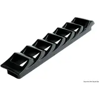 Osculati Seitlich Lüftungsgitter verchromt ABS schwarz 53.406.50