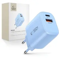 Tech-Protect Nca30 Pd 30W Qc3.0 Usb-A / Usb-C Netzladegerät - Blau