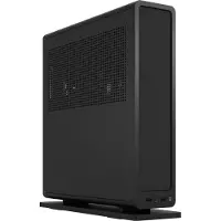 Fractal Design Ridge , Small Form Factor (SFF), PC, Schwarz, Mini-ITX, Stahl, Heimbüro