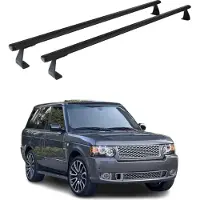 Omtec Dachträger Grundtäger für Range Rover Vogue L322 2002-2012 75kg Alu Schwarz 2x