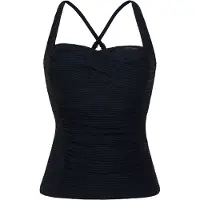 Protest Tankini Women Mixcamo Top True Black-44C