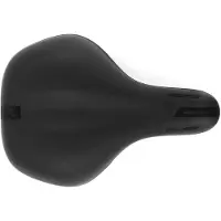 Massi Flee Gel Elastomer Sattel Schwarz 190 mm Schwarz 190 mm
