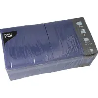 Papstar Servietten 3-lagig 330x330 mm dunkelblau, 250 St.