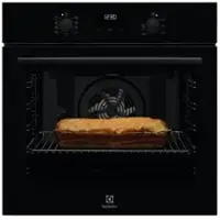 AEG Electrolux Einbaubackofen / Reinigung mit Wasserdampf / Touch-Bedienung / Grillfunktion / A / Schwarz OEF5H50Z