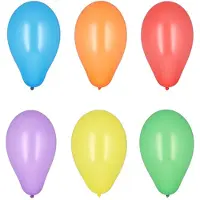 Papstar Luftballons Ø 19 cm farbig sortiert "Rainbow" 120 Stück