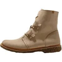 El naturalista für Damen. 2547017S0005_039 Lederstiefeletten N5470 Angkor beige (37), Wohnung, Schnürsenkel, Lässig
