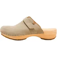 El naturalista Clogs Damen N5834 LUX SUEDE PIEDRA / SHOKUNIN Farbe Grau