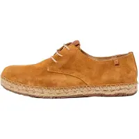 El naturalista Unisex. 2N6781155005_023 Lederschuhe N678 Silk Suede Campos braun (43), Wohnung, 1 bis 3 cm, Schnürsenkel, Lässig, Kunstleder
