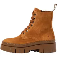 Art für Damen. 11953S155003_023 1953S Silk Suede Toffee/Amber Lederstiefel (36), Wohnung, 1 bis 3 cm, Lässig, Kunstleder